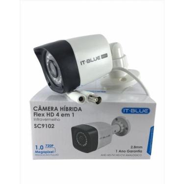 Imagem de Camera Hibrida De Segurança/vigilancia 4 em 1 Para Dvr It Blue Sc-9102