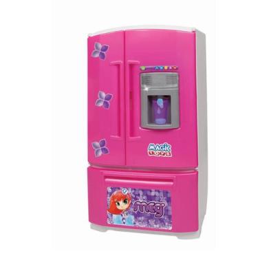 Imagem de Geladeira infantil inverse com acessorios som e luz 8053 - Magic Toys