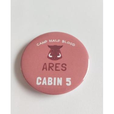 Imagem de Botton Chalé 5 (Ares) Acampamento meio-sangue - Pixel Jipa 