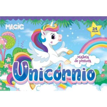 Imagem de Maleta para Pintura Unicornio - 24 Pecas - Magic KIDS