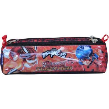 Imagem de Estojo Tecido Miraculos EASY 3 Zíperes - Dermiwil