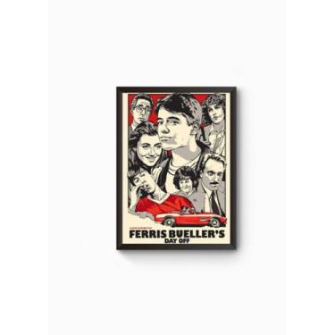 Imagem de Poster Moldurado Curtindo A Vida Adoidado - Fanarte