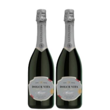 Imagem de Espumante Moscatel Dolce Vita kit c/2 - Santa Vita