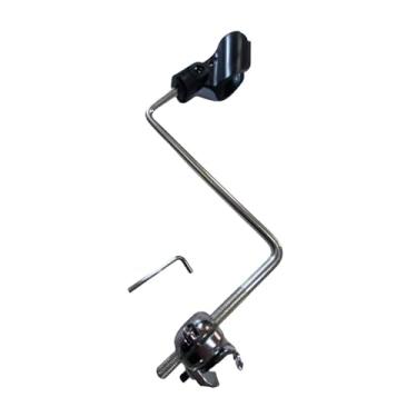 Imagem de Dynwave Suporte de microfone para tambor baixo, suporte para instrumento musical, acessórios de tambor resistente, adaptador de microfone, com Clipe de