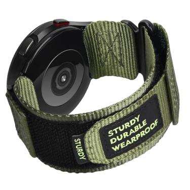 Imagem de Compatível com pulseiras de smartwatch Polar, pulseira esportiva de nylon resistente de 20 mm e 22 mm com design de laço trançado compatível com Polar Unite, Ignite, Ignite 2, Ignite 3, Pacer, Vantage