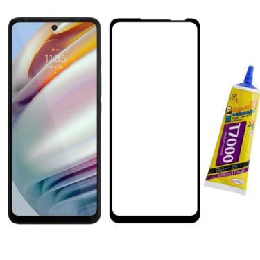 Imagem de Tela Display Lcd Touch Para Moto G60 Preto + Película + Cola - Inova