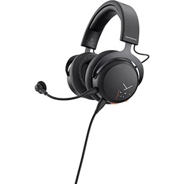 Imagem de Beyerdynamic Fone de ouvido MMX 100 fechado para jogos em preto com microfone de voz META e excelente som para todos os dispositivos de jogos