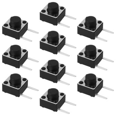 Imagem de Create idea 10 peças de 2 pinos gatilho de ombro micro botão L R botão micro interruptor ombro esquerdo direito gatilho compatível com Nintendo GBA SP/GBA/NDS/GBM