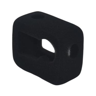 Imagem de Capa preta para câmera Insta360 ACE/ACE PRO à prova de vento, acessórios de gravação com redução de ruído, capa protetora de esponja, acessórios para câmera