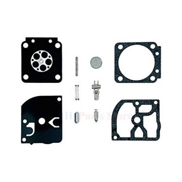 Imagem de Carburador compatível com motosserra MS170 MS180 017 018 C1Q-S57 C1Q-S57A C1Q-S57B (kit de reparo (10 peças))