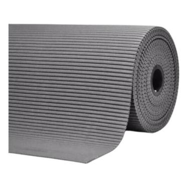 Imagem de Passadeira Piso Antiderrapante Emborrachado 1m X 1,30m - Kapazi, Cinza