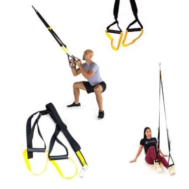 Imagem de Fita De Suspensão Treinamento Funcional Fitness Alongador - Shopmix