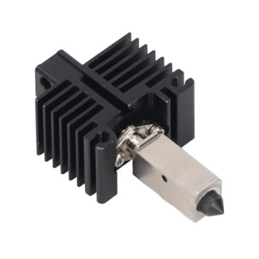 Imagem de Hotend para impressora 3D P1P P1S, extrusora de bico de aço temperado de 0,2 mm Hot End com ventilador 2510, meia de cobertura de silicone, kit de mini cabeça de