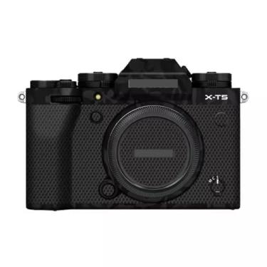 Imagem de Adesivo antiarranhões para câmera Fujifilm X-T5 sem espelho, protetor de corpo de câmera digital sem espelho, decalques de filme de vinil para Fuji XT5 (Shadow Camo Black)