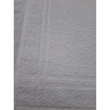 Imagem de Kit c/ 4 toalha de piso rubi plus 46x80 - branco - ABDOUNI