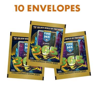 Imagem de FIFA 365 2025 - Kit Com 10 Envelopes