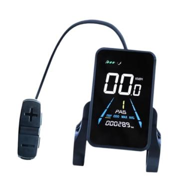 Imagem de menolana Exibição elétrica de LCD E Medidor de bicicleta Ciclocomputer Painel de controle