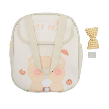 Imagem de Lancheira isolada, lancheiras fofas, lancheira Bento para garantir que suas refeições permaneçam frescas e agradáveis (Beige Milk Tea Bear)