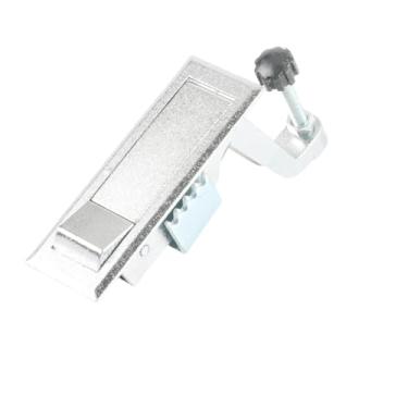 Imagem de Gabinete elétrico niquelado botão caixa de ferro plano fechadura de caldeira de alta pressão compressor de ar industrial (cromo brilhante)