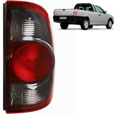 Imagem de Lanterna Traseira Saveiro 2006 2007 2008 2009 2010 2011 Fumê - JCV Lan