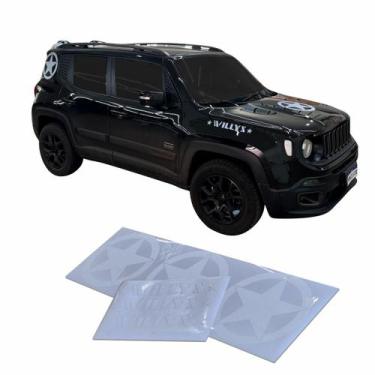 Imagem de Kit Estrela militar Willys Jeep Renegade - MRMAGOO