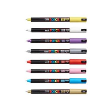 Imagem de Caneta Uni Posca Ponta Agulha PC-1MR - Uni-ball, Violeta