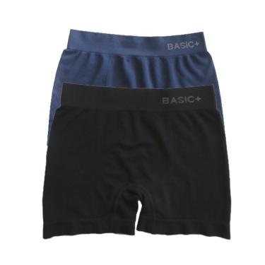 Imagem de 2 CUECAS BOXER - PRETO E MARINHO - GG POLIESTER