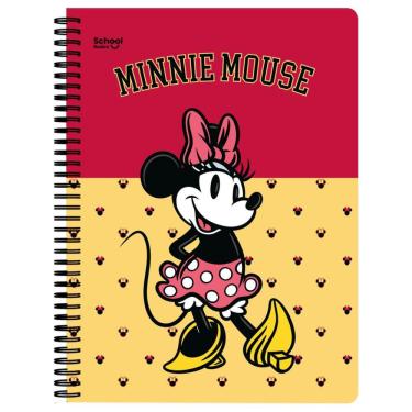 Imagem de Caderno Universitário 10 Matérias 160 Folhas Minnie - School Basics