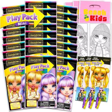 Imagem de Conjunto de lembrancinhas de festa Bendon Rainbow High Mini Kids com 24 pacotes