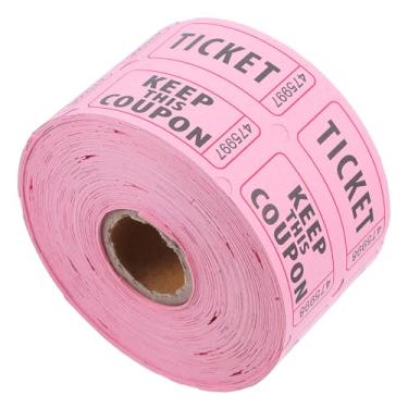 Imagem de DIYEAH Bilhete De Rifa 1 Rolo Rolo Bilhetes De Rifa Para Loterias Sorteios Leilões De Caridade Feiras De Negócios