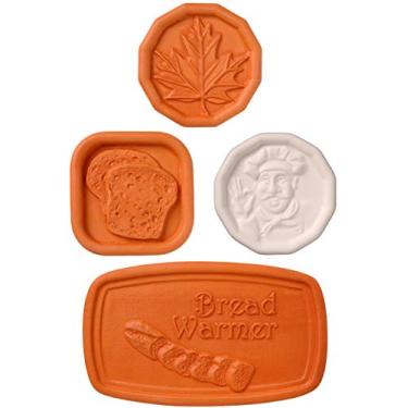 Imagem de JBK Pottery Coleção de 4 Peças Cook'S Helper - Protetor de Açúcar Mascavo, Protetor de Pão, Protetor de Panela, Aquecedor de Pão - O Presente Perfeito para Anfitriã Ou Lembrancinhas de Festa!