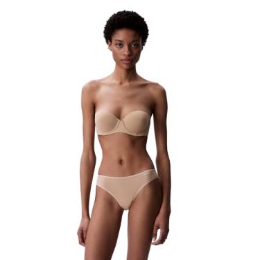 Imagem de Calvin Klein Sutiã feminino Ck Push Up sem alças, Nu, 38B