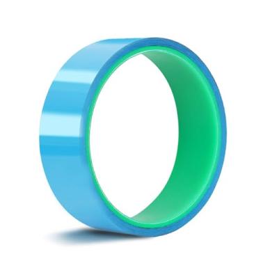 Imagem de KMRDND Fita de aro de bicicleta sem câmara de ar 700C avançada, largura 21/23/25/27/29/32/35 mm x comprimento 10 m, forro de tiras de proteção para aro de bicicleta MTB/Road Bike azul (largura 23 mm)