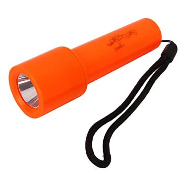 Imagem de Lâmpada LED Subaquática Tocha ABS Impermeável Luz Forte Lanterna de Mergulho Portátil para Pesca Noturna Mergulho Ao Ar Livre Caminhadas Camping Emergência Laranja 76g