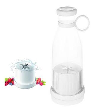 Imagem de Garrafa Mixer Misturador Mini Liquidificador Potente Suco Vitamina Bat