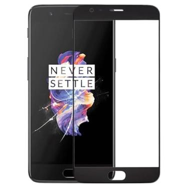 Imagem de Peças de substituição de telefone celular Para o OnePlus 5, a lente de vidro externo da tela frontal com adesivo OCA opticamente claro Acessórios telefônicos
