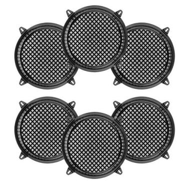 Imagem de Tela Alto Falante 3 Pares 10 Polegadas Plástica Com Garra - PERMAK