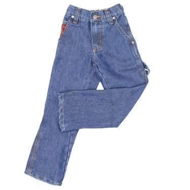 Imagem de Calça Infantil Masculina Carpinteira Azul Dock`s 37916