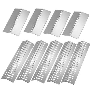 Imagem de Grill Valueparts Peças de Grelha para Bull Brahma 57568 57569 Cal Flame G5 P5 Peças de Reposição de Grelha Escudo Térmico Barra de Sabor Domador de Chamas 16521 16631 16670 16520