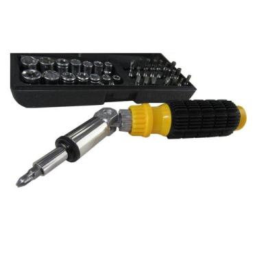 Imagem de Jogo De Soquete Encaixe De 1/4 Com 41 Peças 5520 - Titanium