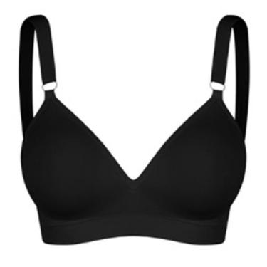 Imagem de Sutiã Trifil 1689 Com Bojo Sem Aro Poliamida Taça B, 44, Preto