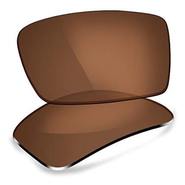 Imagem de ThunderClap Lentes de policarbonato de substituição para óculos de sol Oakley Gascan - Tijolo queimado