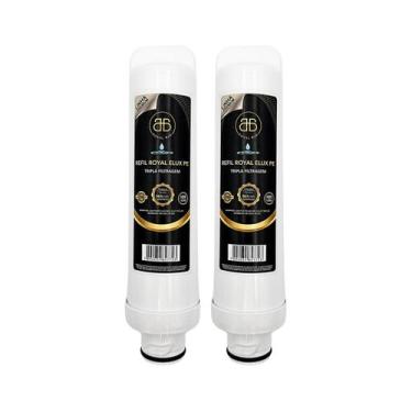 Imagem de Kit 2 Refil Filtro Compativel Para Purificador Electrolux Pe10b Pe10x 