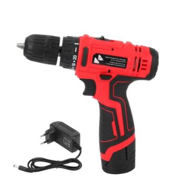 Imagem de Parafusadeira Furadeira Profissional 12v Karson Vermelha