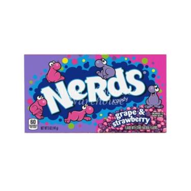 Imagem de Confeitos Nerds Candy Grape e Strawberry 141g