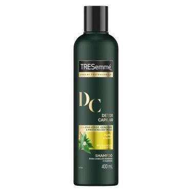 Imagem de Shampoo TRESemmé Detox Capilar cabelos purificados e nutridos 400ml