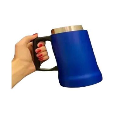Imagem de Caneca Térmica De Aço Inoxidável 709ML Com Isolamento a Vácuo Garrafa 