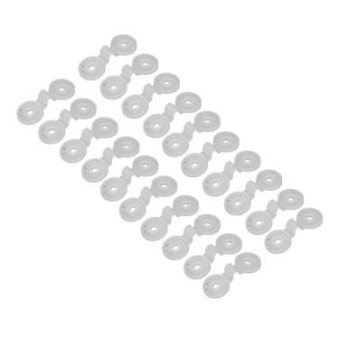 Imagem de Yctze 20pcs Sunshade Net Clamp/Holder - Clipes Redondos de Pano de Sombra para Fixação de Filmes de Estufa, Ideal para Acessórios para Tendas e Jardins