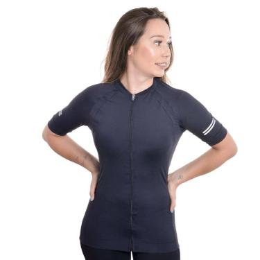Imagem de Camiseta feminina ciclismo com zíper Lupo