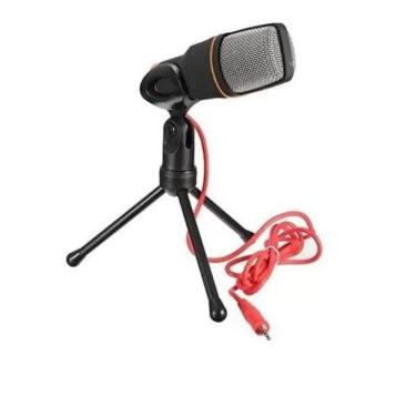 Imagem de Microfone Sf 666 Omnidirecional Preto Condenser Microphone